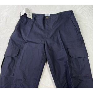 Tyndale FR Pants Mens 38x34 Blue Cargo Rated 12 Cal Cat 2 NFPA 2112 Workwear NWT